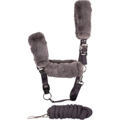 Harry's Horse Juego de Cabestro Jochberg  Negro/Arena