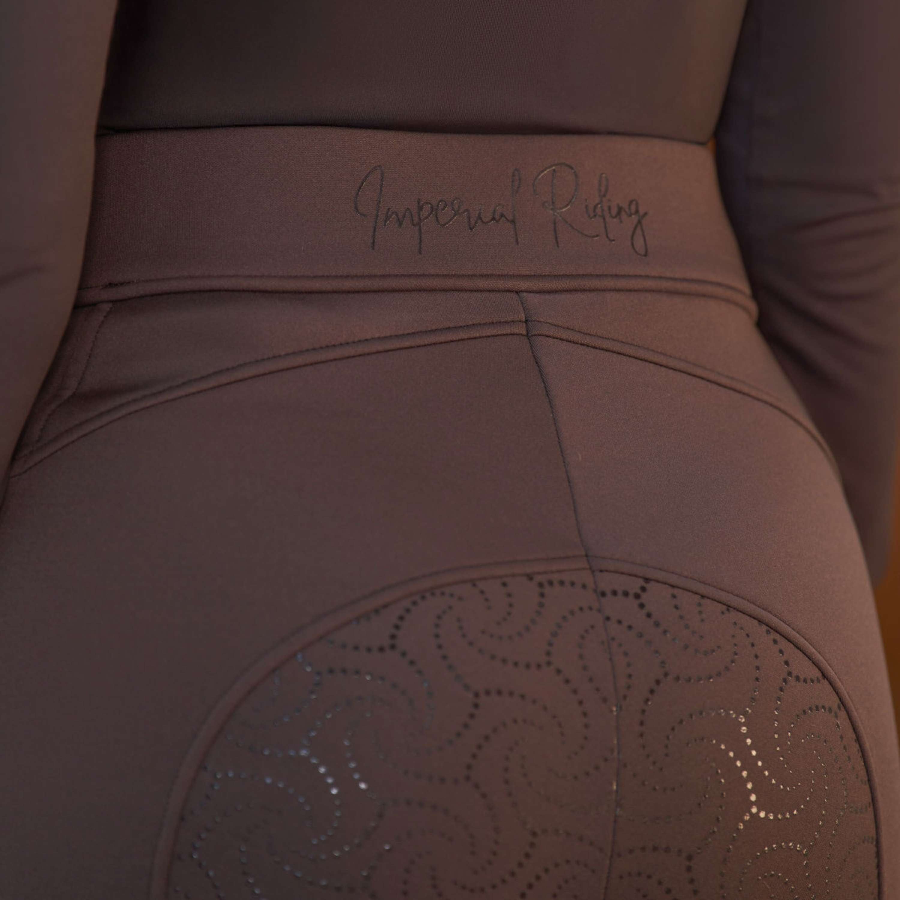 Imperial Riding Legging de Equitación IRHTeddy Full Grip Chocolate