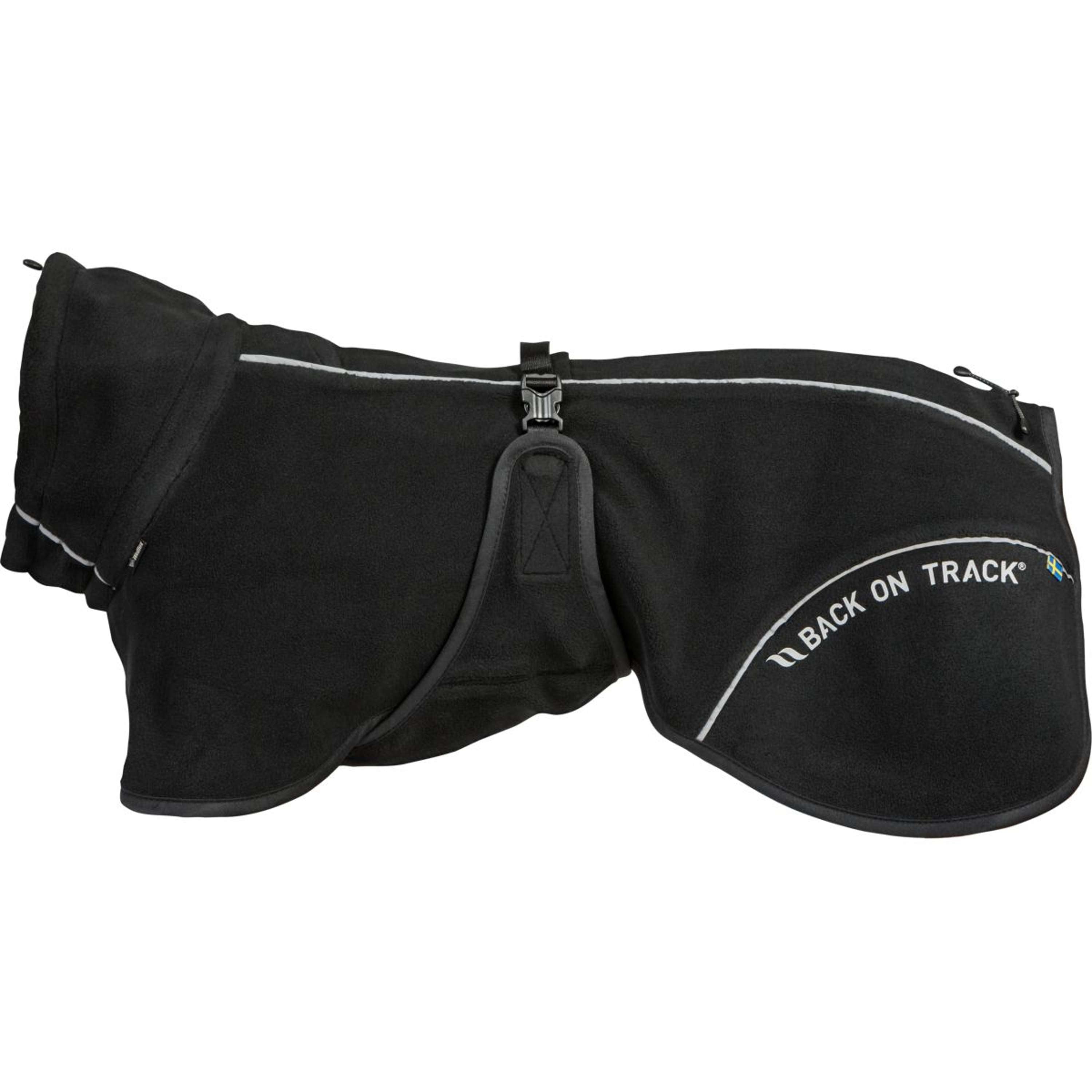 Back on Track Abrigo para Perro BAY Fleece Negro