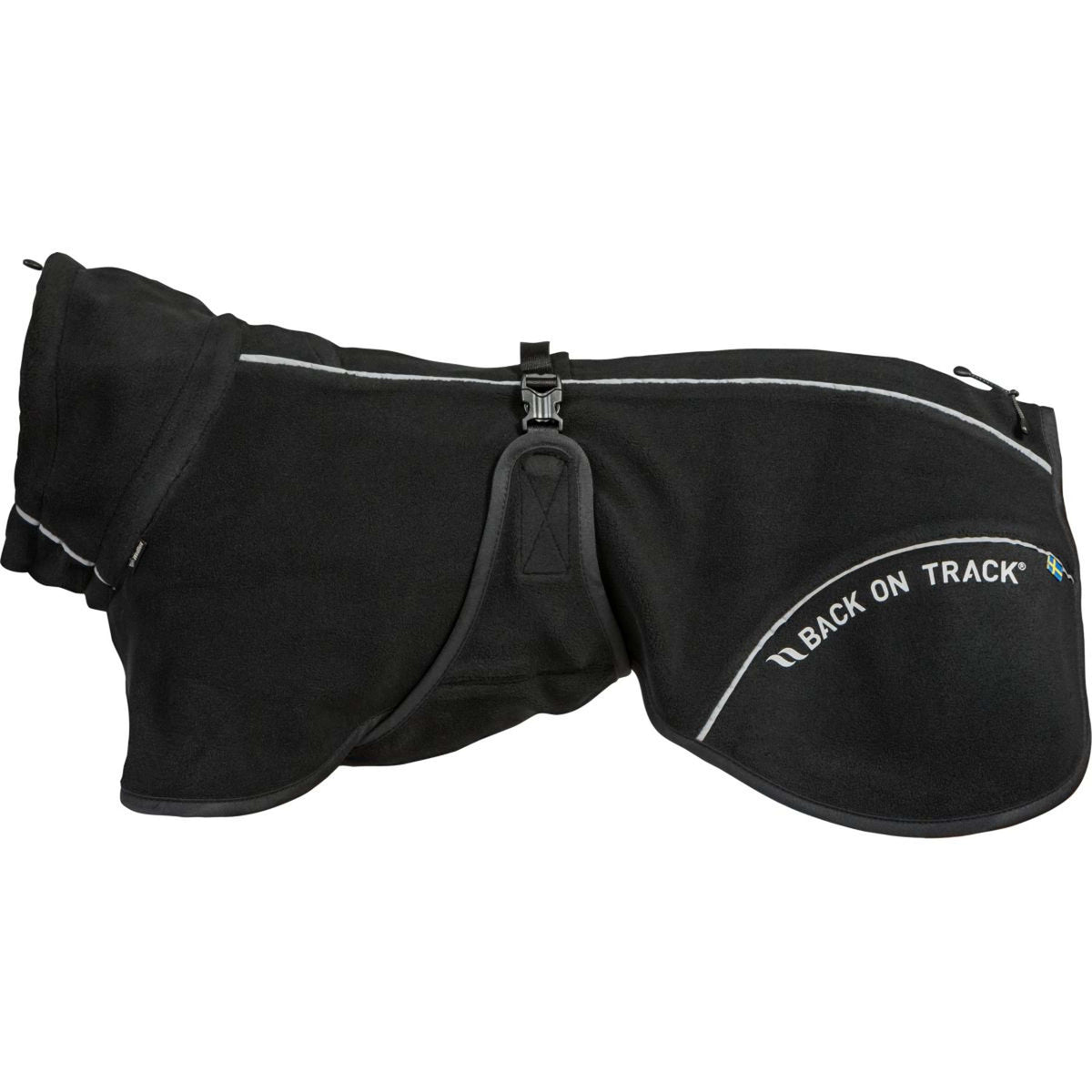 Back on Track Abrigo para Perro BAY Fleece Negro