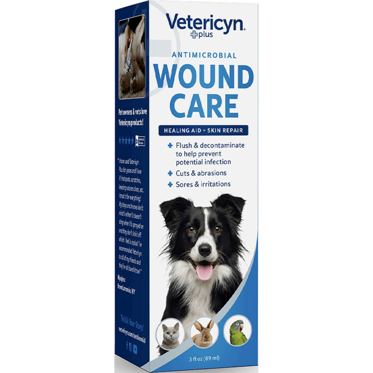 Vetericyn Spray para Heridas y Piel para Todos los Animales