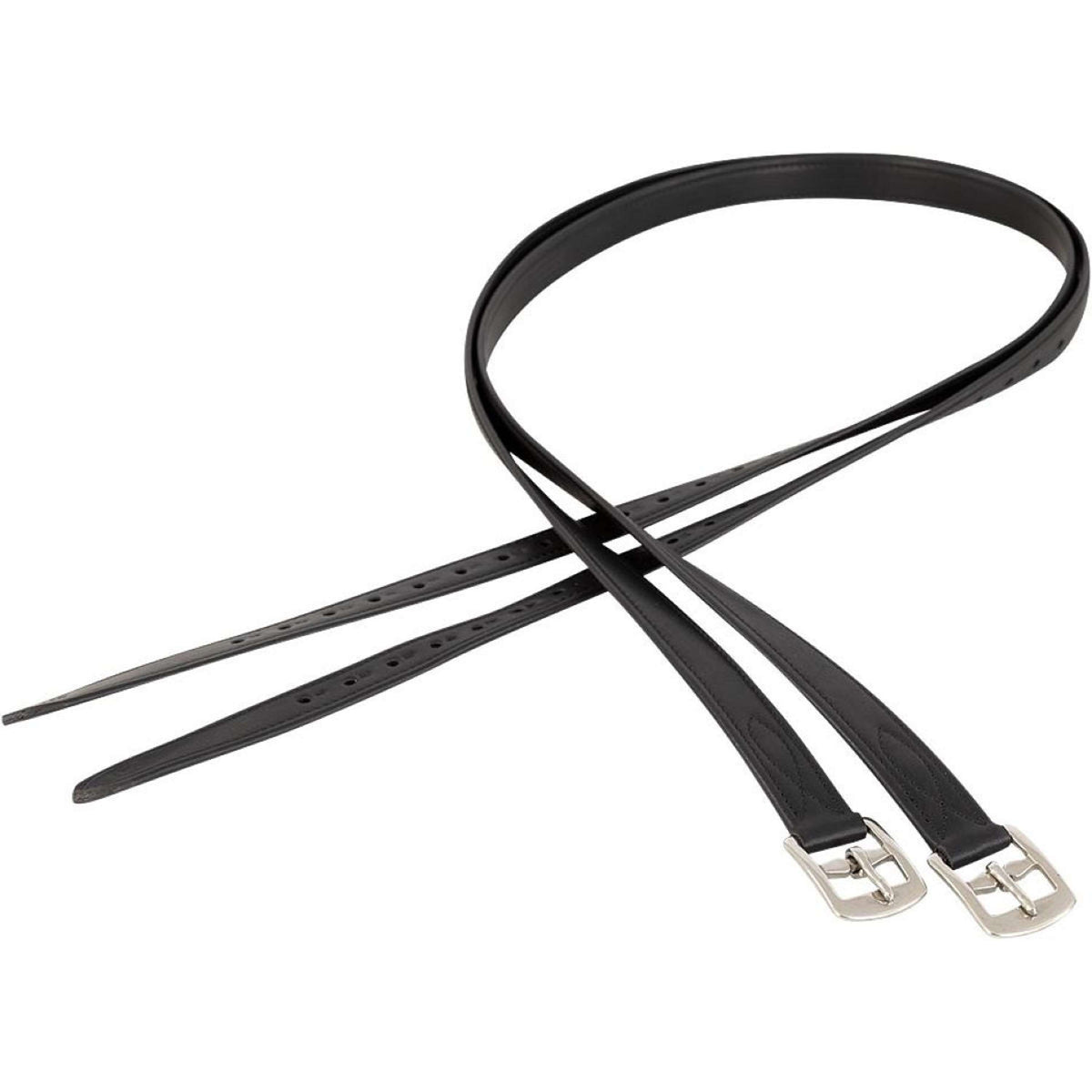 Premiere Correas de estribo vegano Negro
