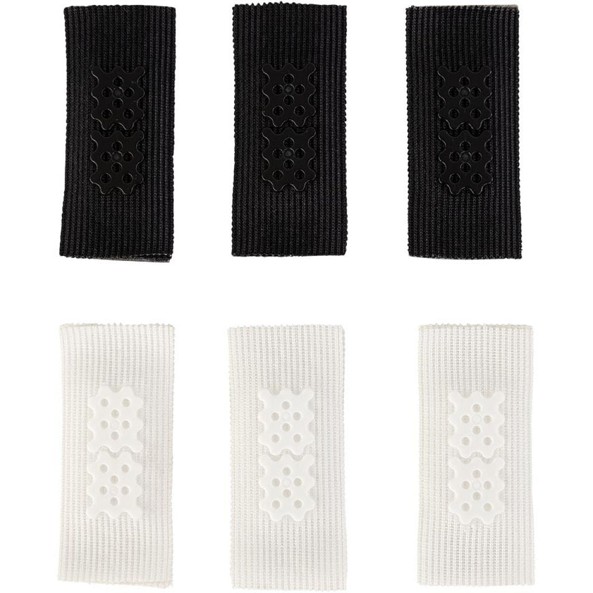 BR sistema de números iniciales Juego de 3 Blanco/Negro