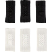 BR sistema de números iniciales Juego de 3 Blanco/Negro