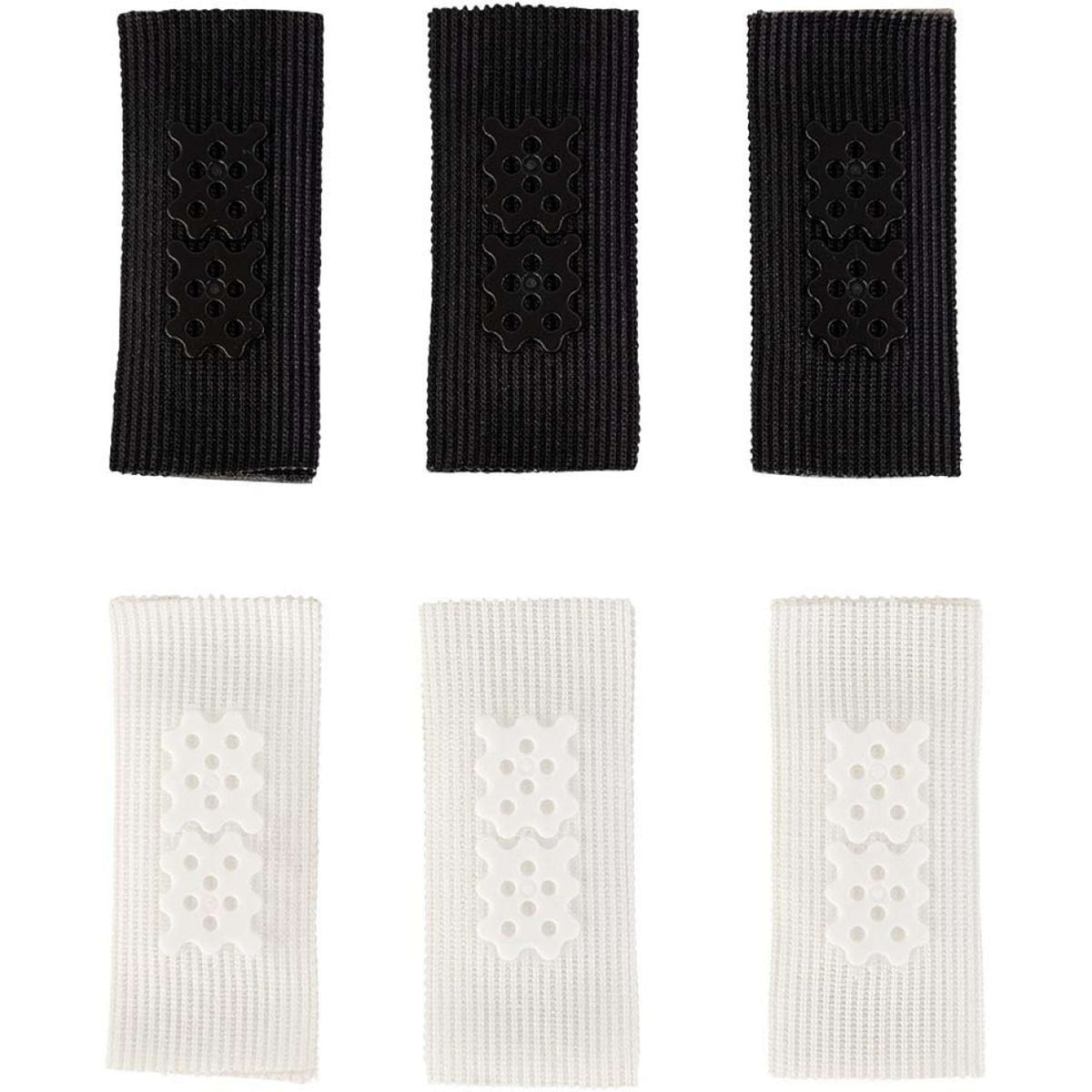 BR sistema de números iniciales Juego de 3 Blanco/Negro