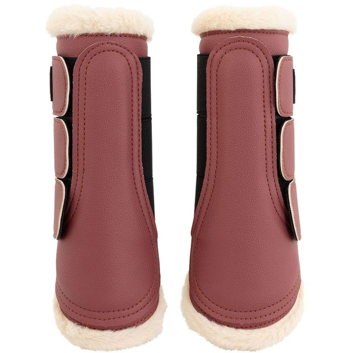 BR Protectores de piernas Majestic Indira Roan Rouge