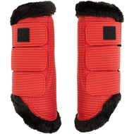 BR Protectores de piernas AW25 Majestic Fur Joy Rojo Tango