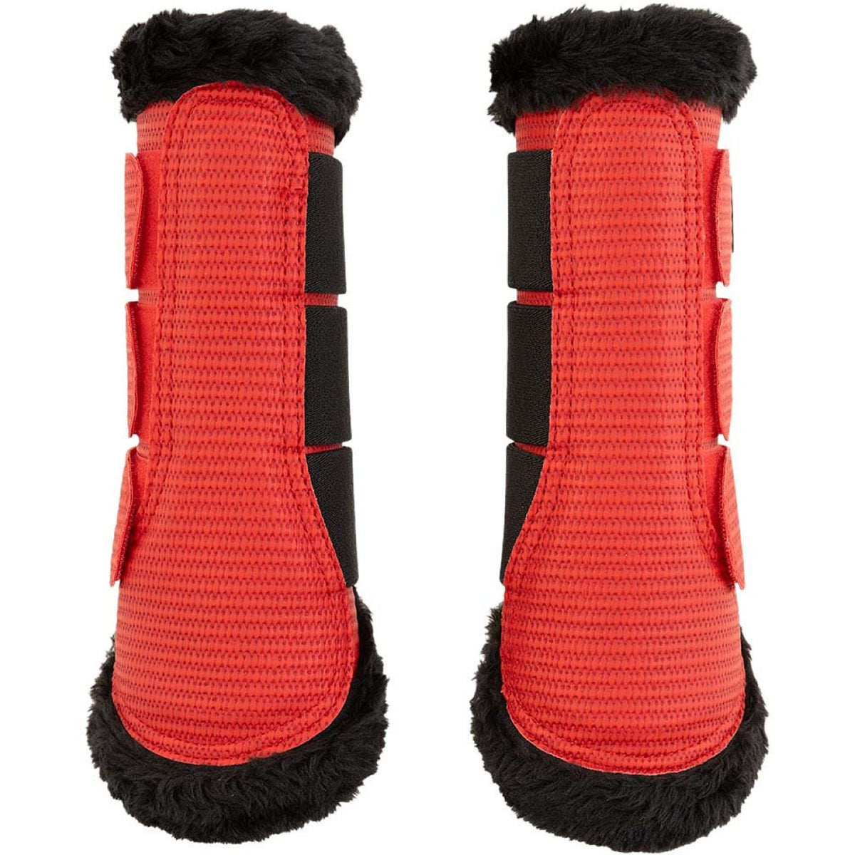 BR Protectores de piernas AW25 Majestic Fur Joy Rojo Tango