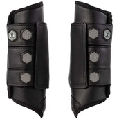 BR Protección de piernas XC Grandeur Atrás Negro