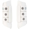 BR Protección de piernas XC Grandeur Atrás Blanco
