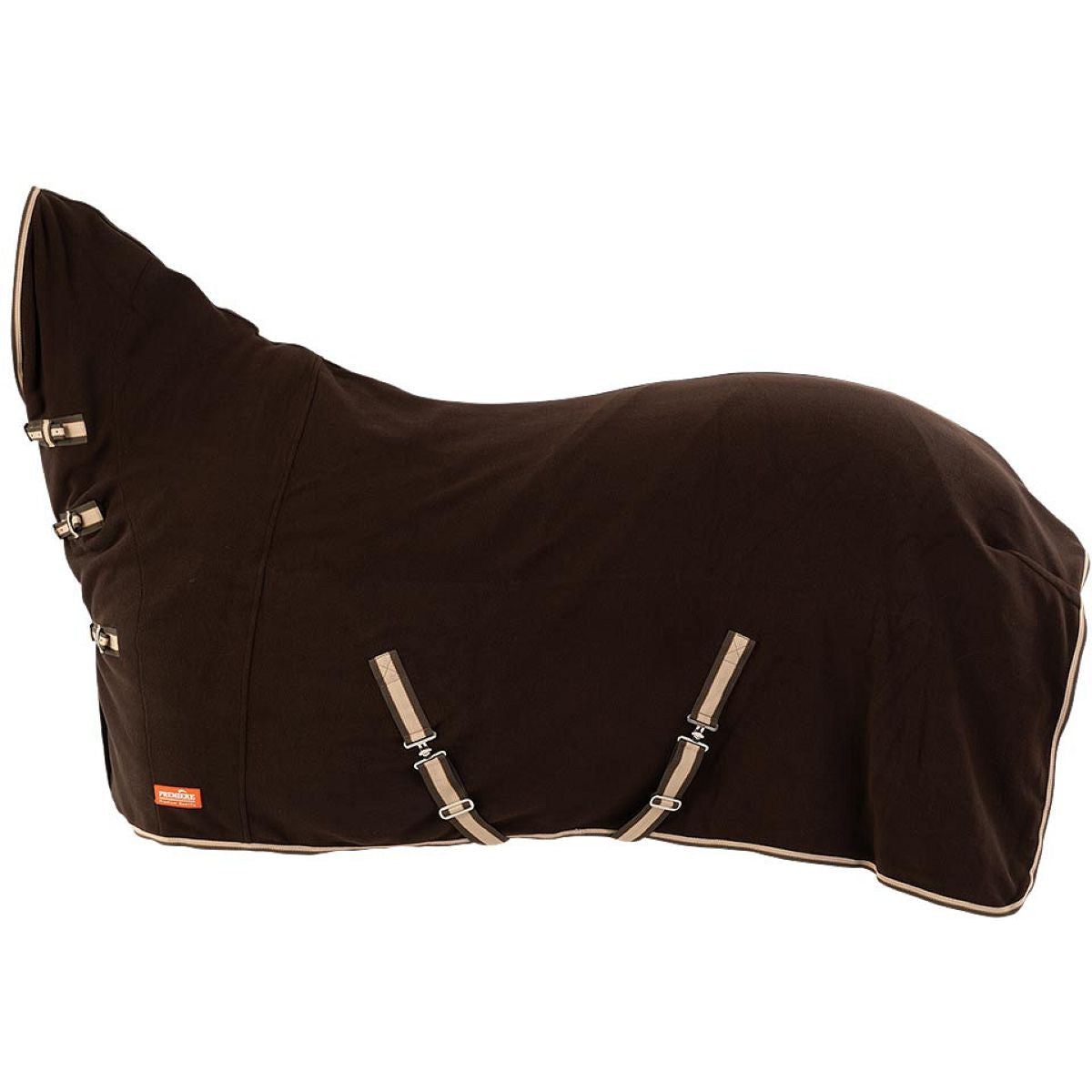 Premiere Manta de Forro Polar AW25 con Cuello Fijo Turkish Coffee