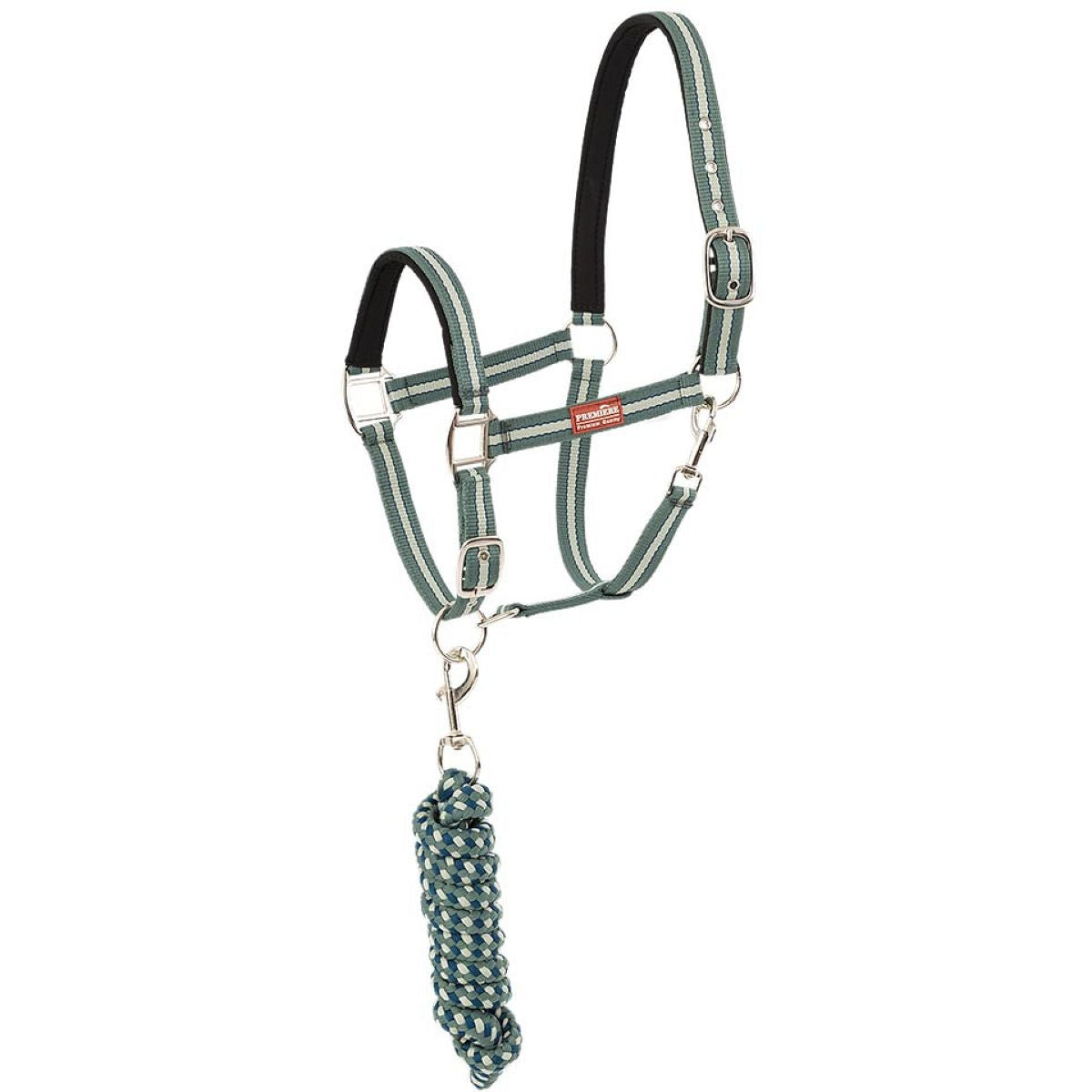 Premiere Juego de Cabestro AW25 con Mosquetón Duck Green