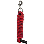 BR Cuerda de Cabestro AW25 Knotted con Mosquetón Rojo Tango
