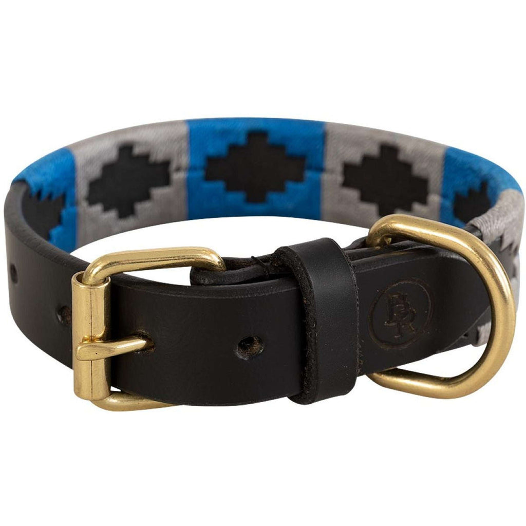 BR Collar para Perro Azul Gris