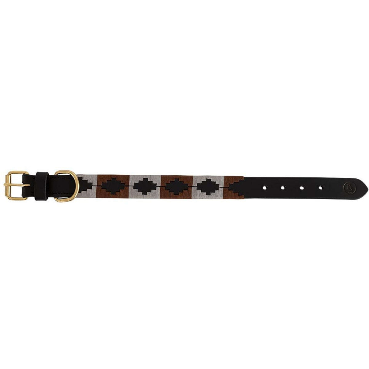 BR Collar para Perro Marron/Gris