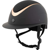 BR Casco Theta Plus Painted Glitter Negro/Rosa