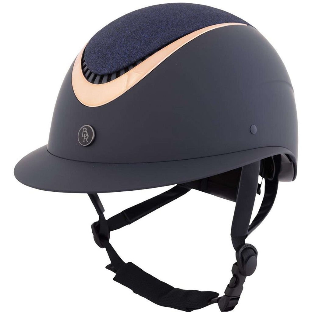 BR Casco Theta Plus Painted Glitter Navy/Rose