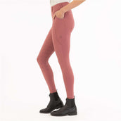 BR Legging de Equitación Ilana Full Grip Roan Rouge