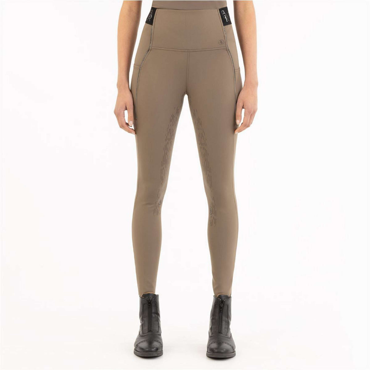 BR Legging de Equitación Ingrid Full Grip Trocito de Chocolate