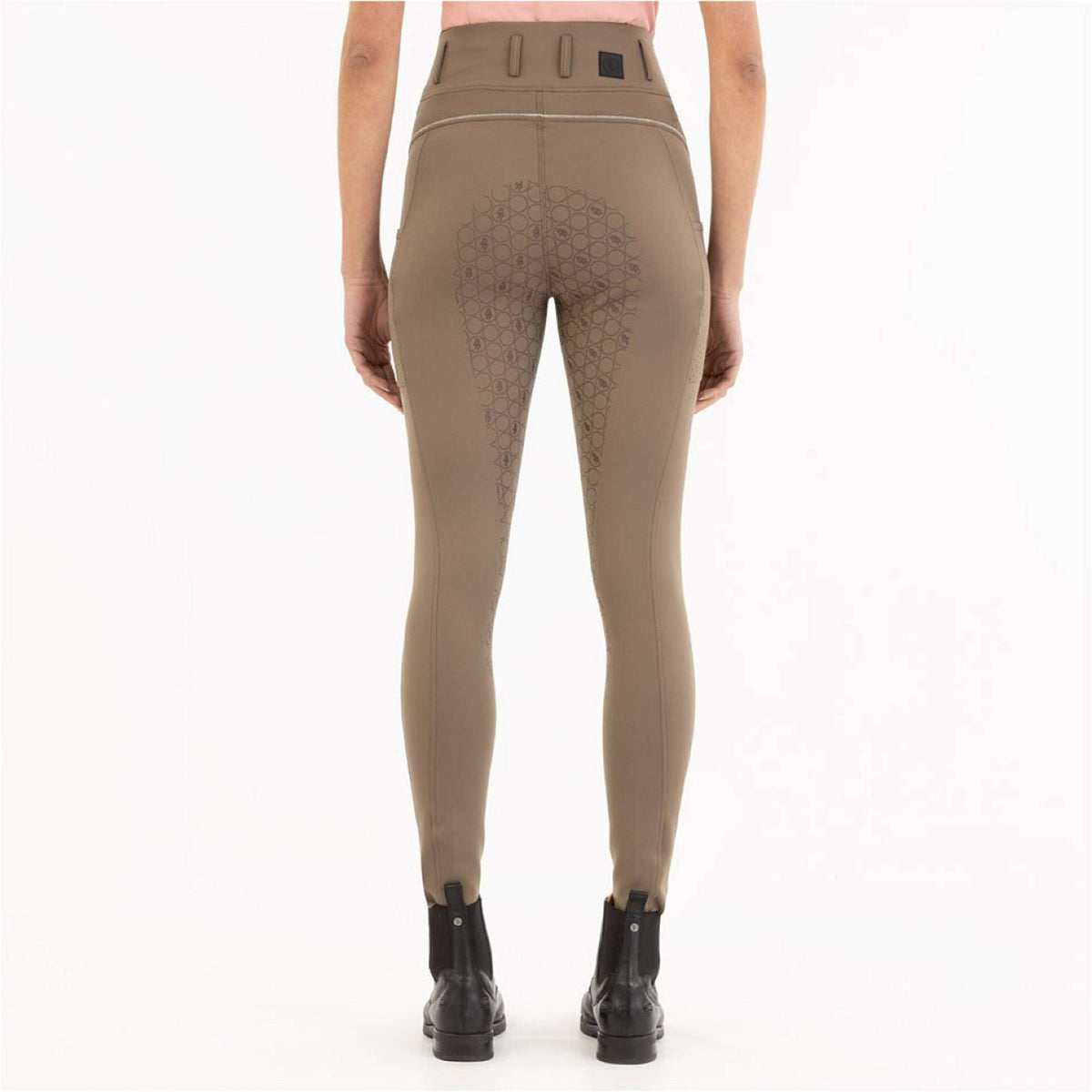 BR Legging de Equitación Isadora Full Grip Trocito de Chocolate