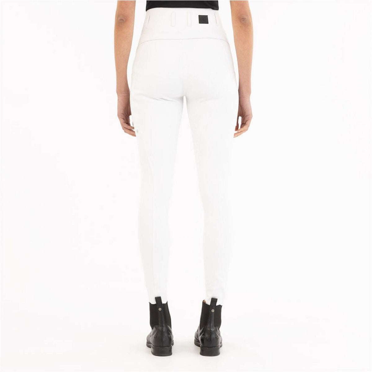 BR Legging de Equitación Isadora Full Grip Blanco