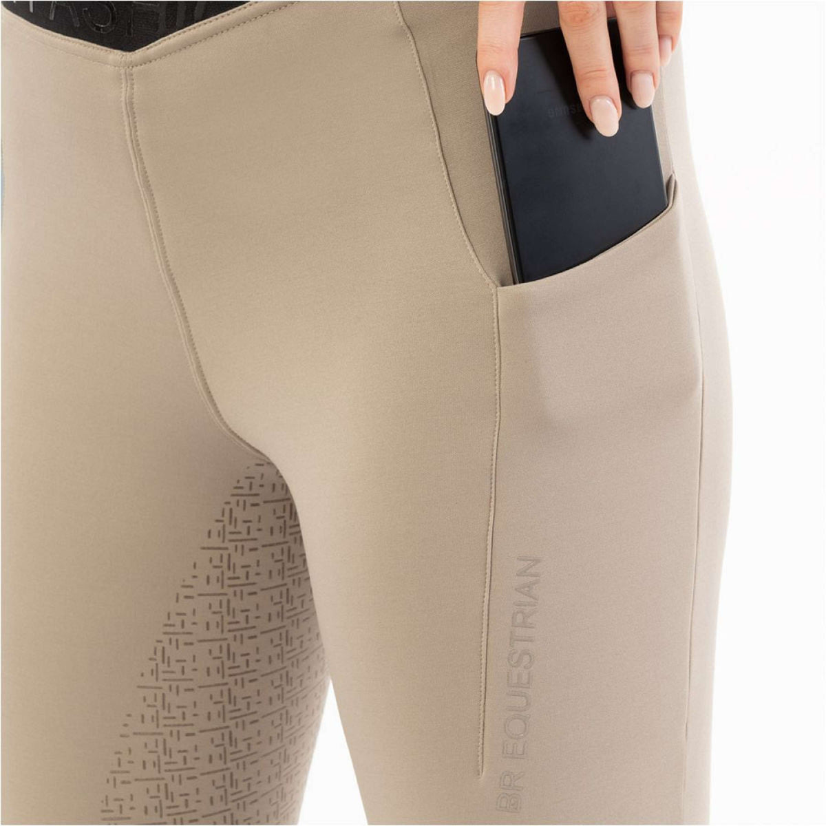 BR Legging de Equitación AW25 Jesslynn Asiento de silicona para damas Moon Rock