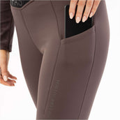 BR Legging de Equitación AW25 Jesslynn Asiento de silicona para damas Raisin