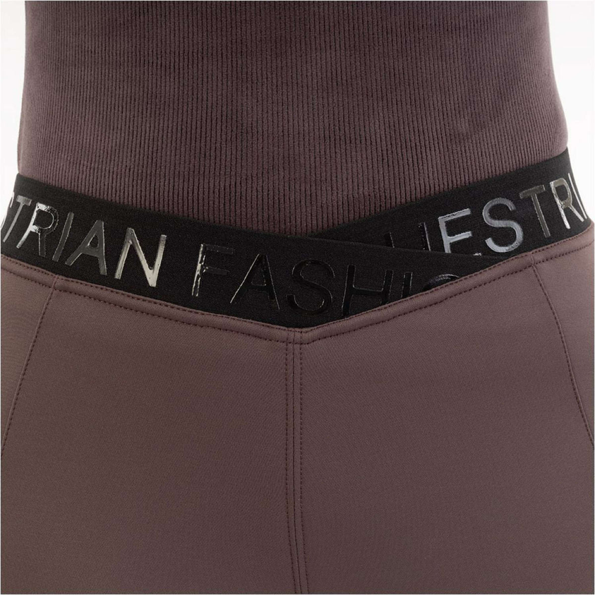 BR Legging de Equitación AW25 Jesslynn Asiento de silicona para damas Raisin