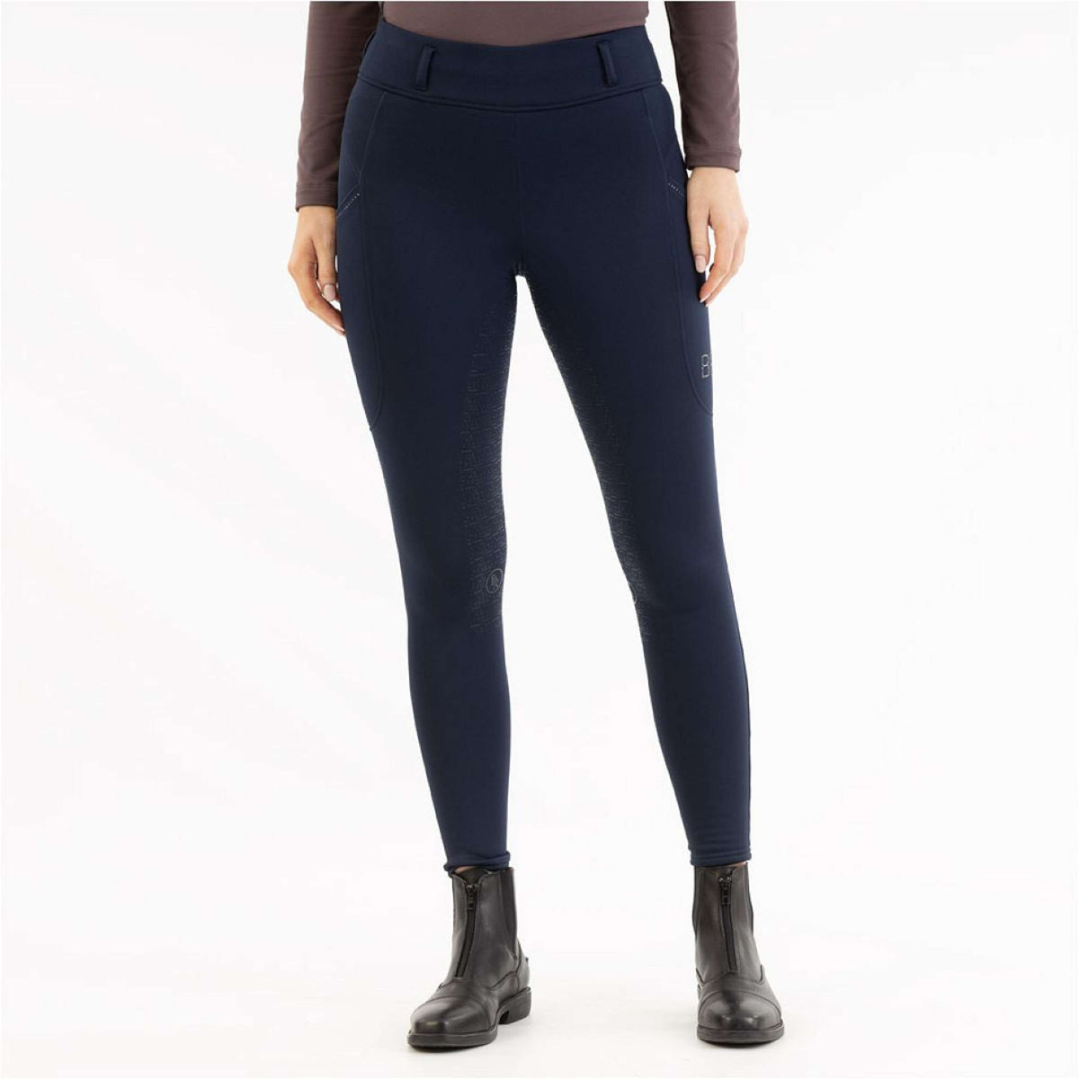 BR Legging de Equitación AW25 Jolie Asiento de silicona para damas Navy Blazer