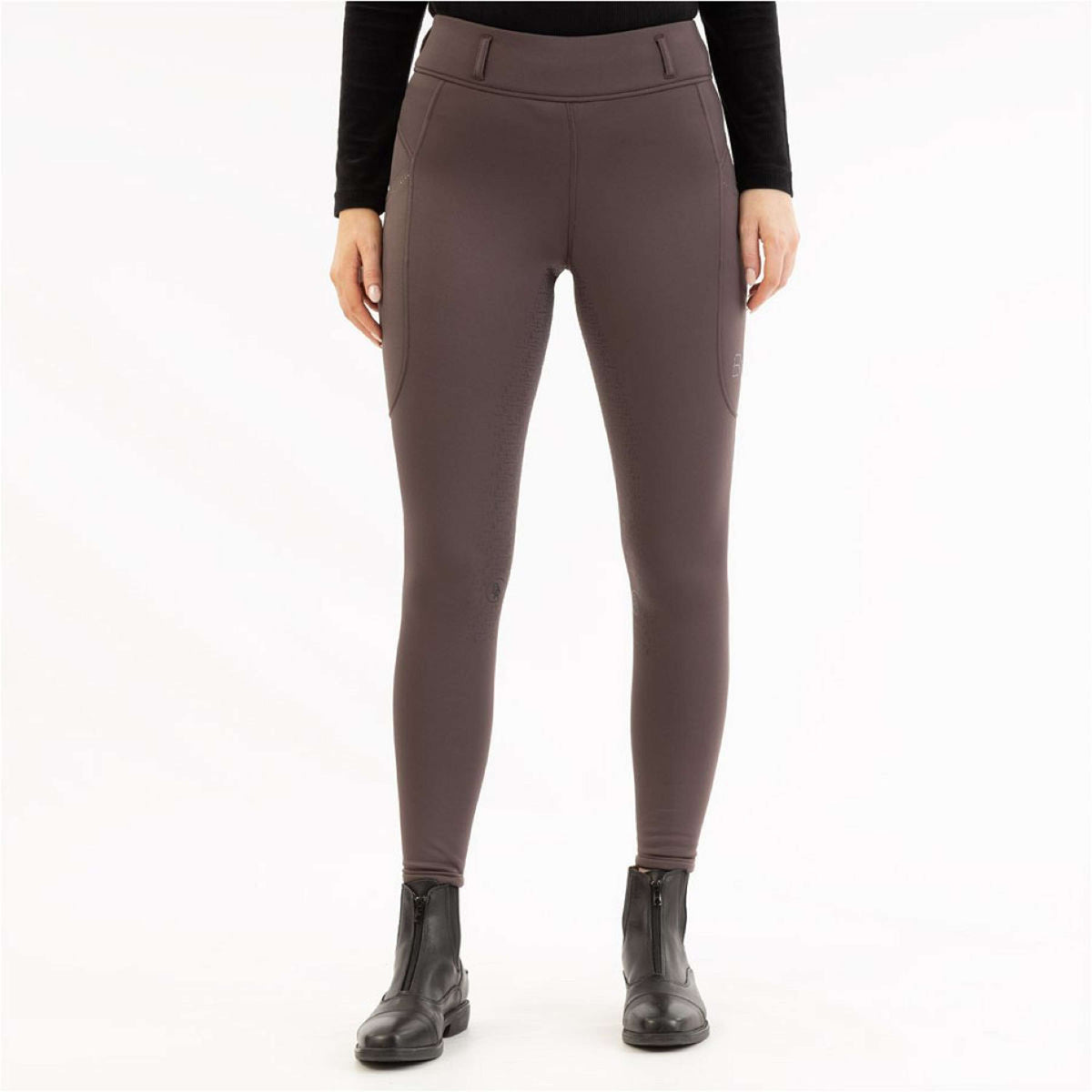 BR Legging de Equitación AW25 Jolie Asiento de silicona para damas Raisin