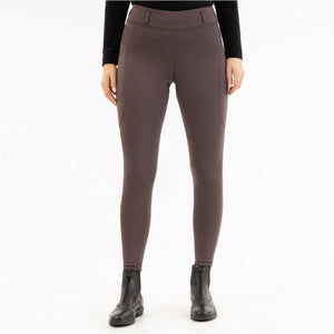 BR Legging de Equitación AW25 Jolie Asiento de silicona para damas Raisin