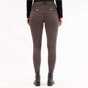 BR Legging de Equitación AW25 Jolie Asiento de silicona para damas Raisin