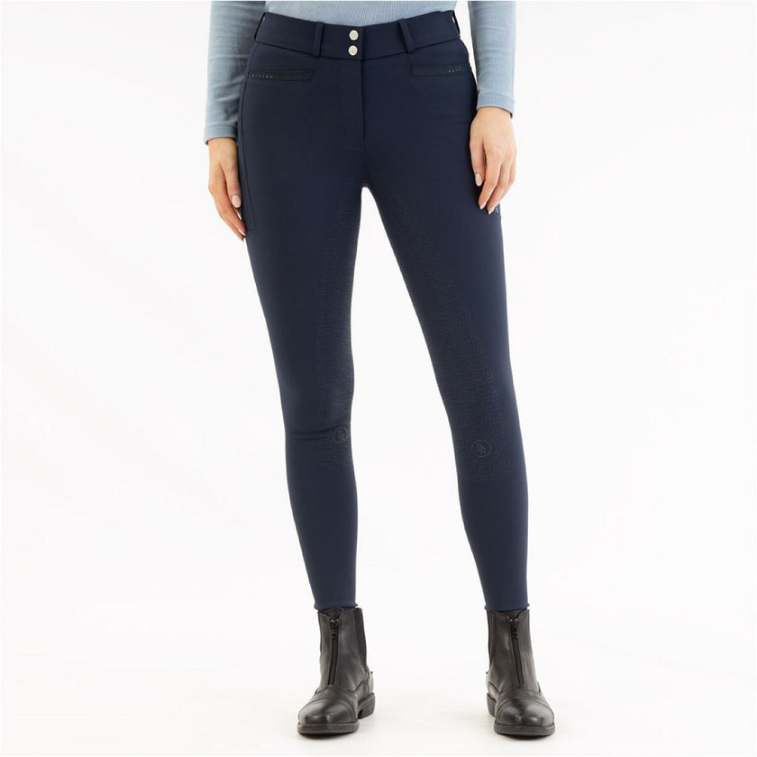 BR Pantalón de Equitación AW25 Jolijn Asiento de silicona para damas Navy Blazer