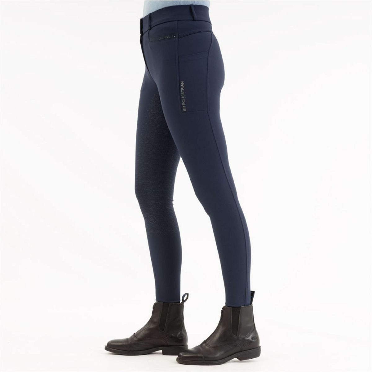 BR Pantalón de Equitación AW25 Jolijn Asiento de silicona para damas Navy Blazer