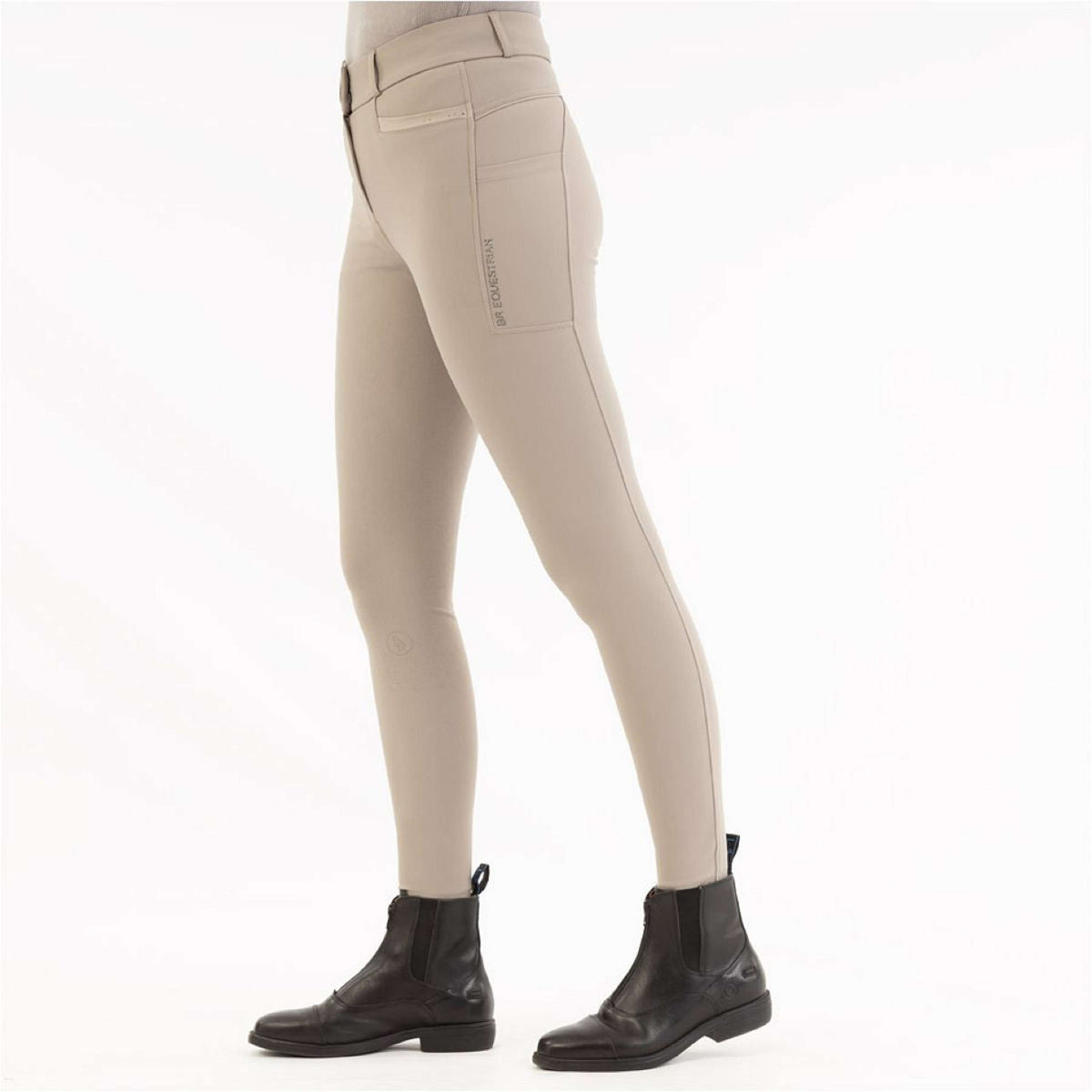 BR Pantalón de Equitación AW25 Jolijn Asiento de silicona para damas Moon Rock