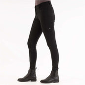 BR Pantalón de Equitación AW25 Softshell Jude Asiento de silicona para damas Meteorite