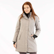 BR Abrigo Largo AW25 Jael Mujer Moon Rock
