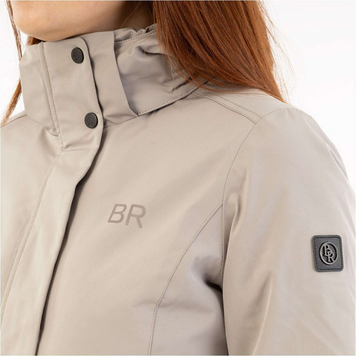 BR Abrigo Largo AW25 Jael Mujer Moon Rock