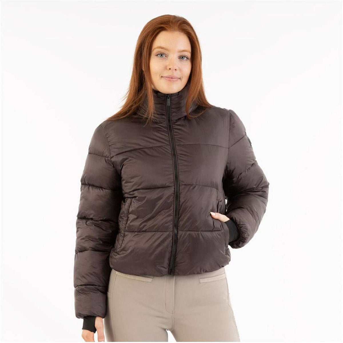 BR Chaqueta AW25 Jordan Mujer Raisin