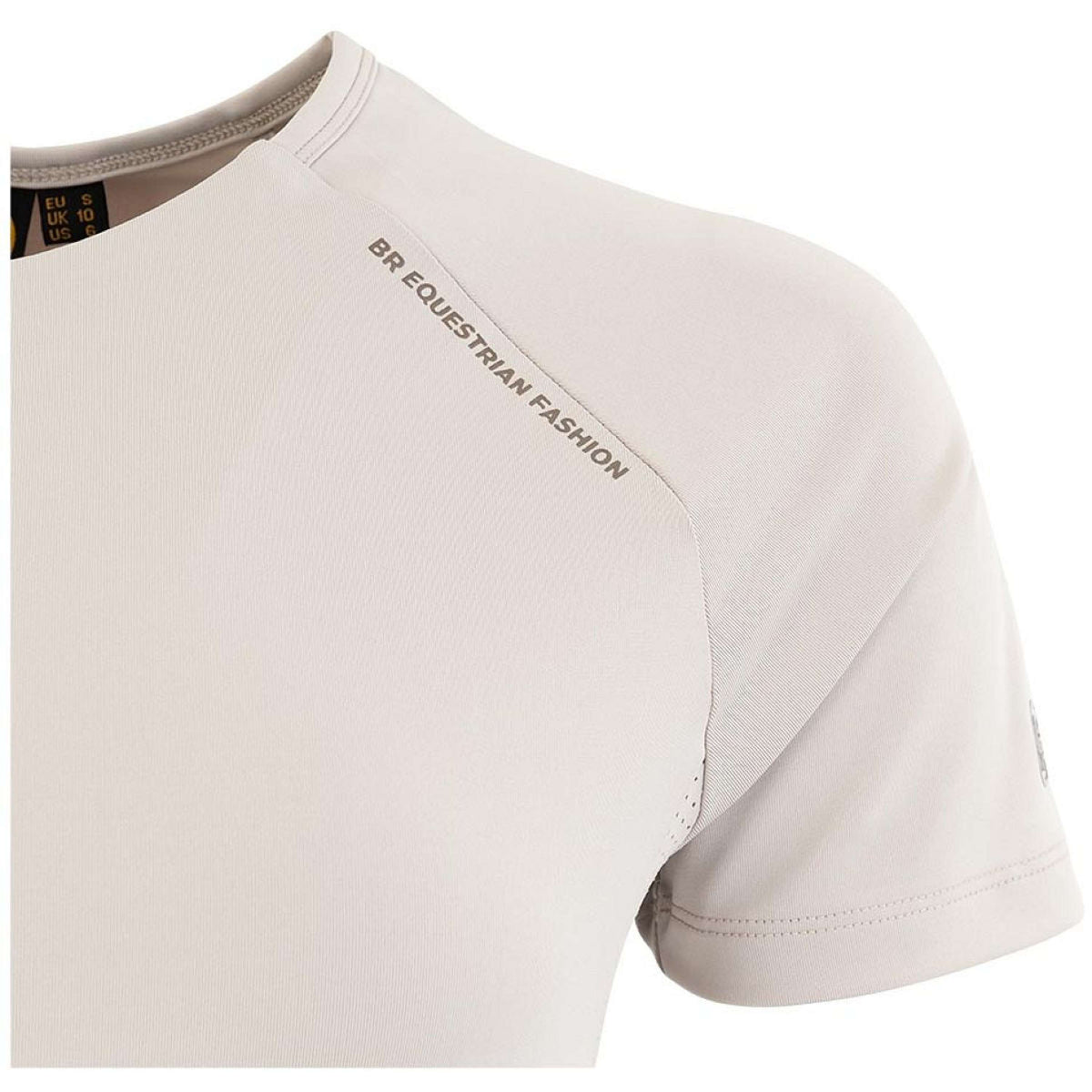 BR Shirt Iefke Mangas Cortas Gris Chateau
