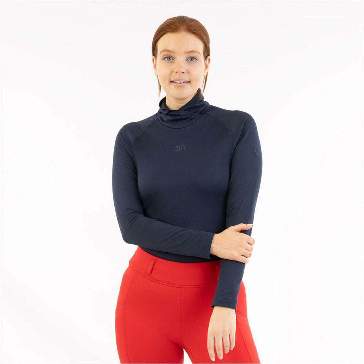 BR Jersey de Cuello Alto AW25 Jasmin Mujer Navy Blazer