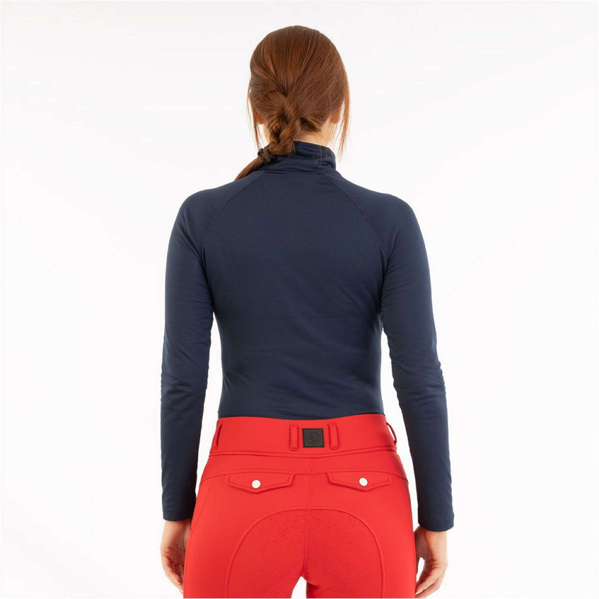 BR Jersey de Cuello Alto AW25 Jasmin Mujer Navy Blazer