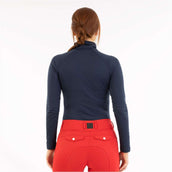 BR Jersey de Cuello Alto AW25 Jasmin Mujer Navy Blazer