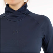BR Jersey de Cuello Alto AW25 Jasmin Mujer Navy Blazer