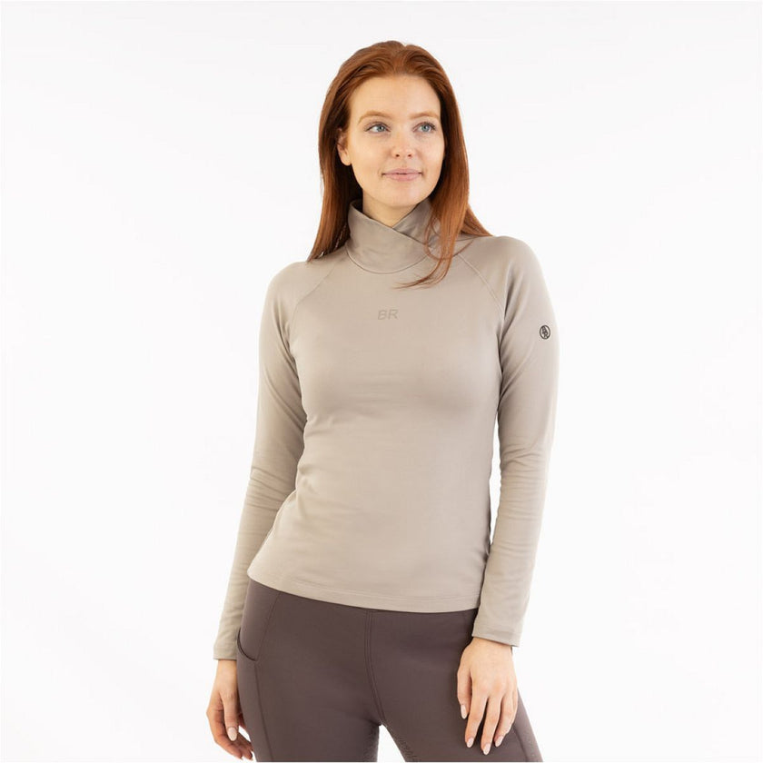 BR Jersey de Cuello Alto AW25 Jasmin Mujer Moon Rock