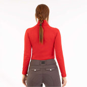 BR Jersey de Cuello Alto AW25 Jasmin Mujer Rojo Tango