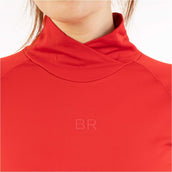 BR Jersey de Cuello Alto AW25 Jasmin Mujer Rojo Tango