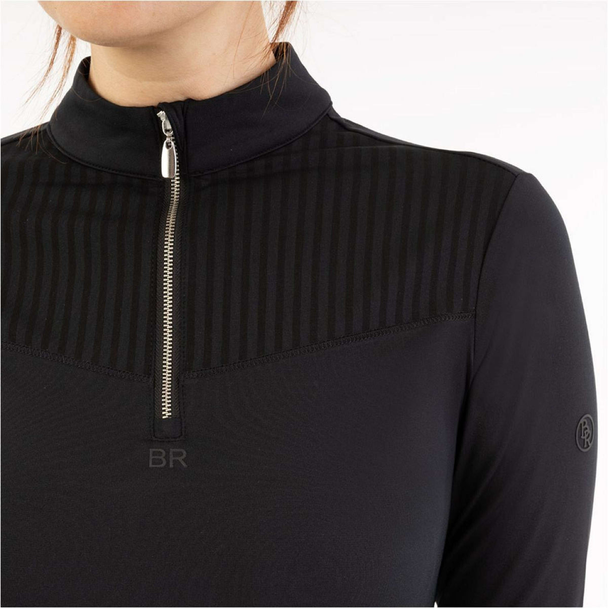 BR Pullover AW25 Half-Zip Jara Mujer Meteorite