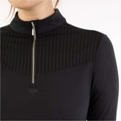 BR Pullover AW25 Half-Zip Jara Mujer Meteorite