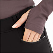 BR Pullover AW25 Half-Zip Jara Mujer Raisin